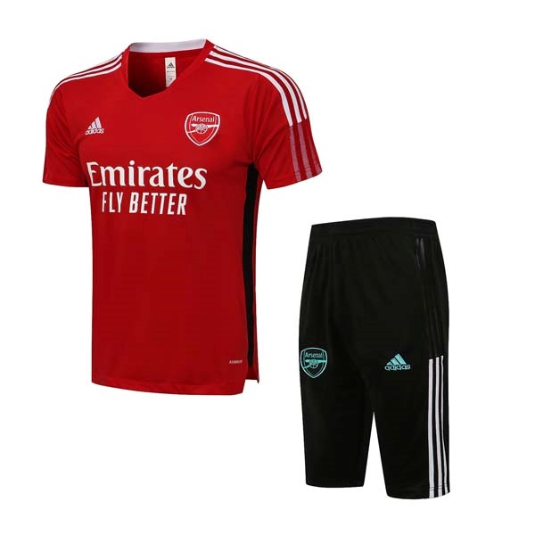 Trainingsshirt Arsenal Komplett Set 2022 Rote